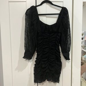 Zara Lace Bodycon LBD NWT